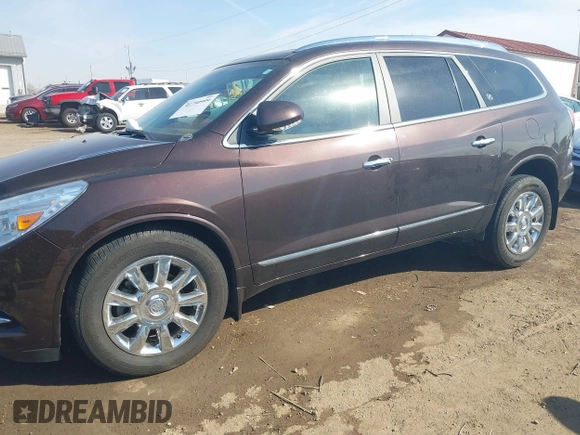 2015 Buick Enclave Leather with VIN 5GAKRBKD9FJ194039, listed as a IAAI auction lot 41750999 with 50,992 mi miles and . Bid and sale history available at DreamBid. Image 14.
