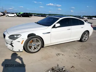 2014 BMW 6 Series 640i z VIN WBA6A0C51ED317118, wystawiony jako Copart lot #56189625 z przebiegiem 181 066 mil mil oraz Tytuł czysty. Historia ofert i sprzedaży dostępna na DreamBid. Obrazek 1.