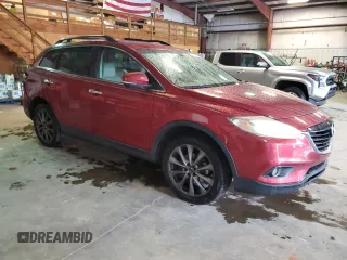 2015 Mazda CX-9 Grand Touring with VIN JM3TB2DA5F0459109, listed as a Copart auction lot 48351845 with 111,604 mi miles and Salvage Title. Bid and sale history available at DreamBid. Image 4.