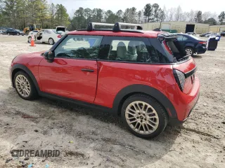 2025 MINI Hardtop Cooper S with VIN WMW23GD00S2W15493, listed as a Copart auction lot 48223195 with 181 mi miles and Salvage Title. Bid and sale history available at DreamBid. Image 2.