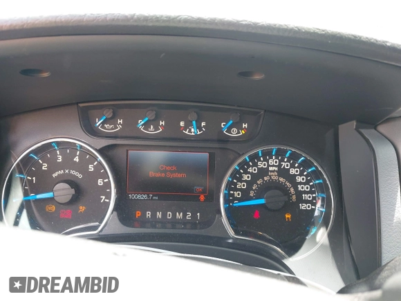 2014 Ford F-150 XL with VIN 1FTFW1CF4EKD00179, listed as a IAAI auction lot 42133580 with 100,826 mi miles and . Bid and sale history available at DreamBid. Image 7.
