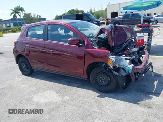 2024 Mitsubishi Mirage ES z VIN ML32AUHJ6RH027490, wystawiony jako IAAI lot #42329588 z przebiegiem 10 236 mil mil oraz . Historia ofert i sprzedaży dostępna na DreamBid. Obrazek 1.