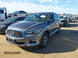 2020 Infiniti QX60 Luxe with VIN 5N1DL0MN5LC520126, listed as a IAAI auction lot 41698233 with 75,249 mi miles and . Bid and sale history available at DreamBid. Image 17.