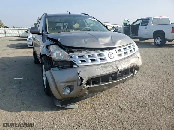 2004 Nissan Murano SL with VIN JN8AZ08W44W324627, listed as a Copart auction lot 83702564 with 138,777 mi miles and Salvage Title. Bid and sale history available at carsss.com. Image 10.