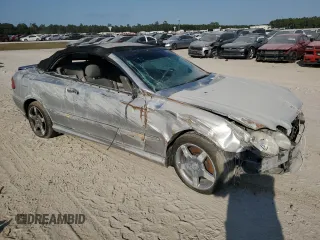 2005 Mercedes-Benz CLK 500 with VIN WDBTK75G15T034331, listed as a Copart auction lot 72636504 with Not Provided miles and Salvage Title. Bid and sale history available at DreamBid. Image 4.