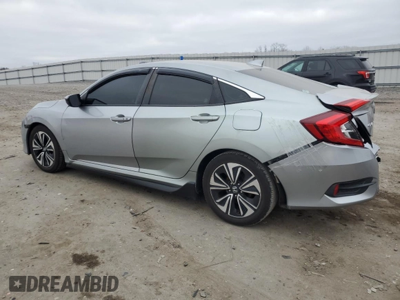 2016 Honda Civic Sedan EX-L with VIN 19XFC1F77GE205635, listed as a Copart auction lot 48954275 with 91,553 mi miles and Salvage Title. Bid and sale history available at carsss.com. Image 2.