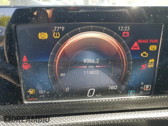 2019 Mercedes-Benz A 220 с VIN WDD3G4FB4KW018452, выставлен на аукционе Copart как лот 56831795 с пробегом 110 823 миль миль и Чистый • Clean title. История ставок и продаж доступна на DreamBid. Изображение 9.