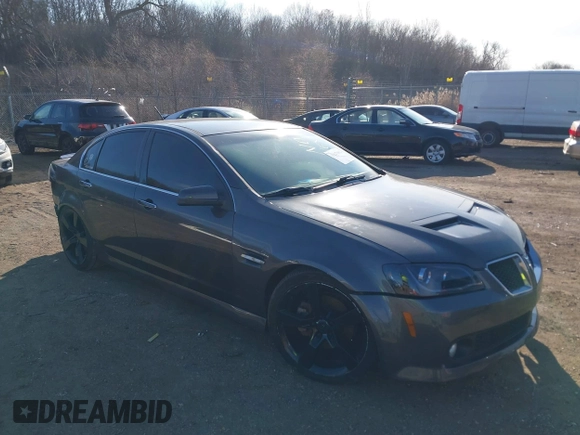 2009 Pontiac G8 GT with VIN 6G2EC57YX9L221534, listed as a IAAI auction lot 41227662 with 130,941 mi miles. Bid and sale history available at carsss.com. Image 1.