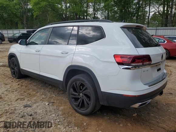 2023 Volkswagen Atlas SE with VIN 1V2WR2CA5PC557834, listed as a Copart auction lot 52765575 with 63,991 mi miles and Salvage title. Bid and sale history available at DreamBid. Image 2.