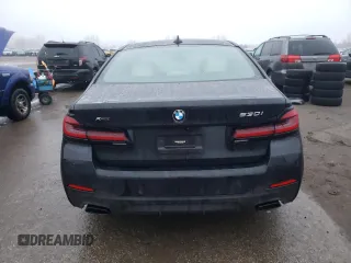 2022 BMW 5 Series 530i xDrive with VIN WBA13BJ07NCK90049, listed as a Copart auction lot 84477194 with 33,007 mi miles and Salvage Title. Bid and sale history available at carsss.com. Image 6.