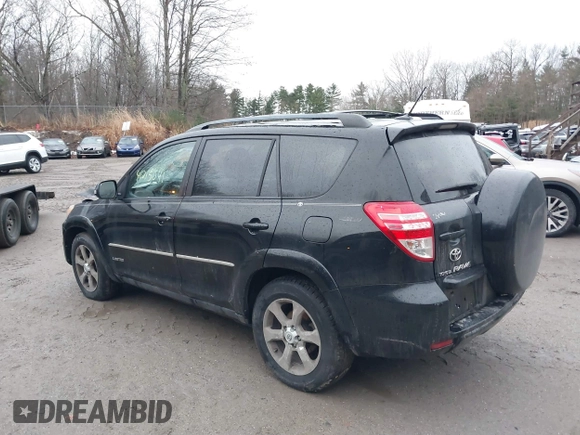 2010 Toyota RAV4 Ltd with VIN 2T3DK4DV9AW019409, listed as a IAAI auction lot 41215041 with 120,323 mi miles. Bid and sale history available at carsss.com. Image 3.