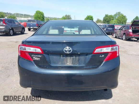 2012 Toyota Camry L with VIN 4T1BF1FK0CU599819, listed as a IAAI auction lot 42158719 with 130,038 mi miles. Bid and sale history available at carsss.com. Image 15.
