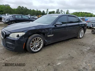 2014 BMW 7 Series ALPINA B7 with VIN WBAYE8C55ED136311, listed as a Copart auction lot 56519375 with 110,542 mi miles and Salvage title. Bid and sale history available at DreamBid. Image 1.