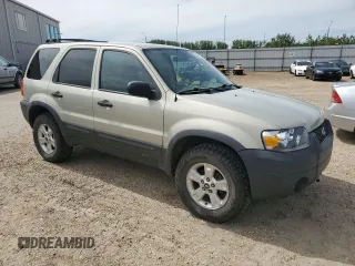 2005 Ford Escape XLT with VIN 1FMYU03165KC03784, listed as a Copart auction lot 64299225 with 185,033 mi miles and Salvage title. Bid and sale history available at DreamBid. Image 4.