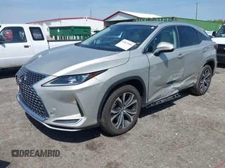 2020 Lexus RX 350 with VIN 2T2HZMAA2LC155128, listed as a IAAI auction lot 42022968 with 48,466 mi miles and . Bid and sale history available at DreamBid. Image 2.
