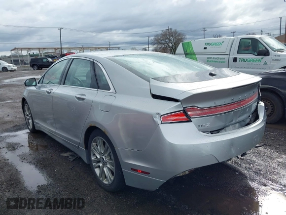 2014 Lincoln MKZ with VIN 3LN6L2G99ER824115, listed as a IAAI auction lot 41946660 with 134,323 mi miles. Bid and sale history available at carsss.com. Image 3.