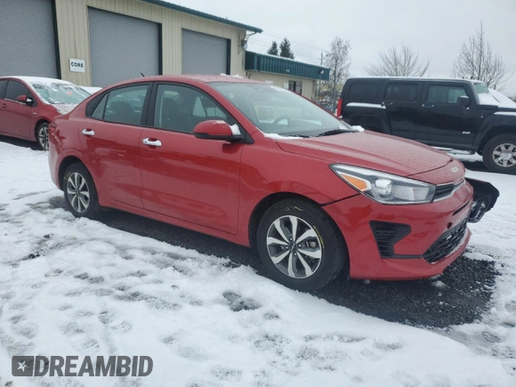 2023 Kia Rio S with VIN 3KPA24AD9PE590627, listed as a Copart auction lot 45209625 with 29,644 mi miles and Salvage Title. Bid and sale history available at carsss.com. Image 4.