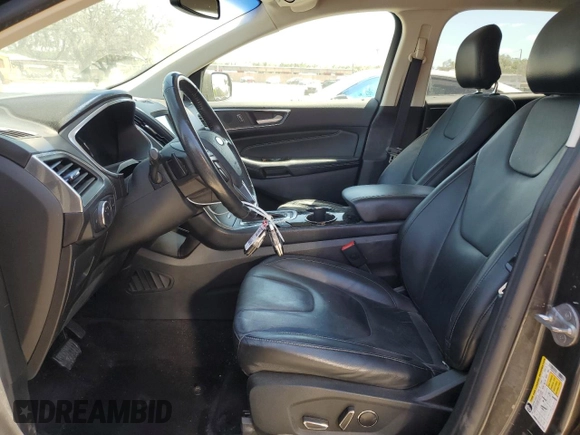 2016 Ford Edge Titanium with VIN 2FMPK3K81GBB99609, listed as a Copart auction lot 53101505 with 93,356 mi miles and Salvage Title. Bid and sale history available at carsss.com. Image 7.