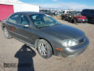 2002 Mercury Sable LS Premium with VIN 1MEHM55S72G637376, listed as a IAAI auction lot 41563505 with 165,007 mi miles. Bid and sale history available at carsss.com. Image 1.