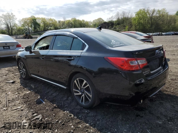 2017 Subaru Legacy Sport with VIN 4S3BNAS68H3032822, listed as a Copart auction lot 49534593 with 0 mi miles. Bid and sale history available at carsss.com. Image 2.