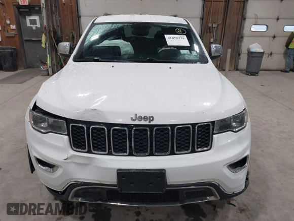 2018 Jeep Grand Cherokee Limited with VIN 1C4RJFBGXJC475110, listed as a IAAI auction lot 41858278 with 117,811 mi miles and . Bid and sale history available at DreamBid. Image 12.