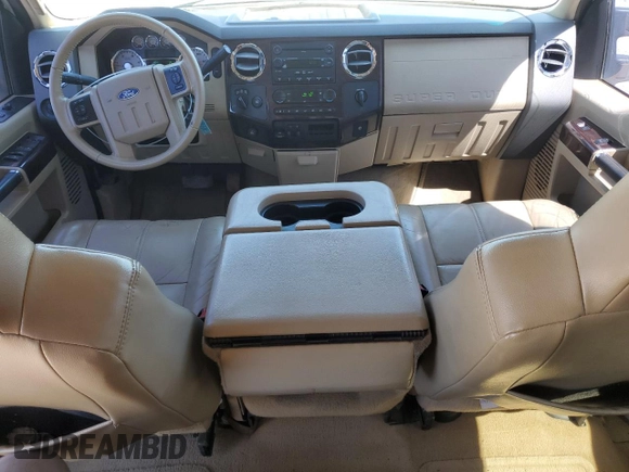 2008 Ford F-350 XL with VIN 1FTWW31R68EB23727, listed as a Copart auction lot 48913355 with 232,951 mi miles and Salvage Title. Bid and sale history available at DreamBid. Image 8.