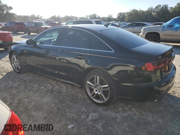 2016 Audi A6 2.0T Premium with VIN WAUFFAFC6GN057751, listed as a Copart auction lot 86647374 with 83,528 mi miles and Salvage Title. Bid and sale history available at carsss.com. Image 2.