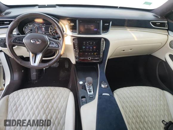 2019 Infiniti QX50 LUXE with VIN 3PCAJ5M37KF103066, listed as a Copart auction lot 71511262 with 59,538 mi miles. Bid and sale history available at carsss.com. Image 8.