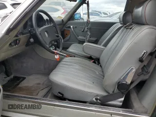1985 Mercedes-Benz SL with VIN WDBBA45C6FA024529, listed as a Copart auction lot 73559924 with 75,789 mi miles and Salvage title. Bid and sale history available at DreamBid. Image 7.