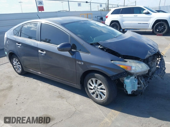 2014 Toyota Prius with VIN JTDKN3DPXE3054379, listed as a IAAI auction lot 42080665 with Not provided miles and . Bid and sale history available at DreamBid. Image 1.