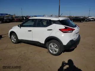 2020 Nissan Kicks S with VIN 3N1CP5BV0LL562926, listed as a Copart auction lot 48156995 with 54,913 mi miles and Salvage Title. Bid and sale history available at carsss.com. Image 2.