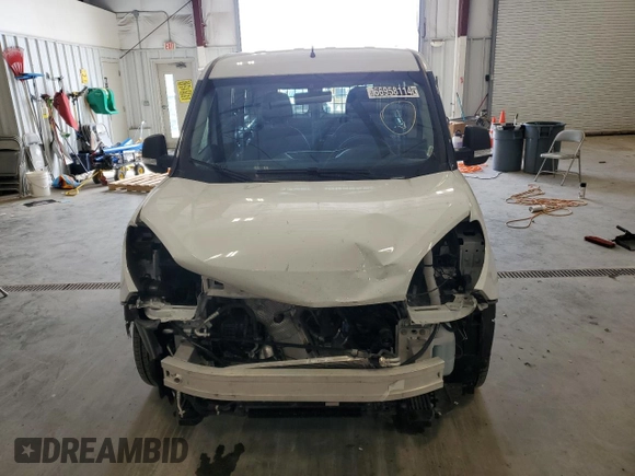 2022 Ram ProMaster City Cargo Tradesman with VIN ZFBHRFAB9N6W52697, listed as a Copart auction lot 66958114 with 91,313 mi miles and Salvage Title. Bid and sale history available at DreamBid. Image 5.