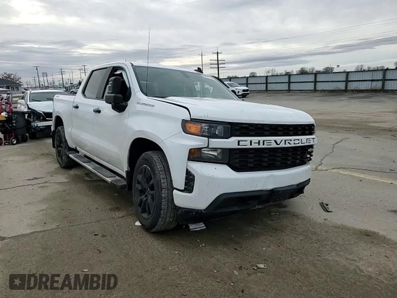 2019 Chevrolet Silverado 1500 Custom with VIN 3GCUYBEFXKG701159, listed as a Copart auction lot 85421754 with 95,432 mi miles and Salvage Title. Bid and sale history available at DreamBid. Image 11.