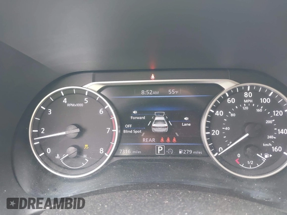 2024 Nissan Sentra SV with VIN 3N1AB8CV3RY229959, listed as a IAAI auction lot 42087589 with 7,316 mi miles and . Bid and sale history available at DreamBid. Image 16.