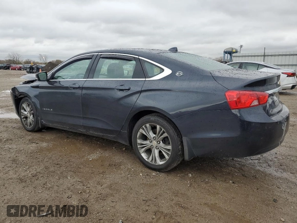 2014 Chevrolet Impala LT with VIN 2G1125S36E9309609, listed as a Copart auction lot 81955644 with 76,476 mi miles and Salvage Title. Bid and sale history available at DreamBid. Image 2.