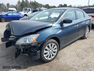 2013 Nissan Sentra SR with VIN 3N1AB7AP6DL622116, listed as a IAAI auction lot 41744488 with 97,931 mi miles. Bid and sale history available at carsss.com. Image 2.