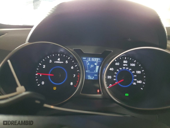 2016 Hyundai Veloster with VIN KMHTC6ADXGU273308, listed as a Copart auction lot 83912814 with 131,699 mi miles and Salvage Title. Bid and sale history available at carsss.com. Image 9.