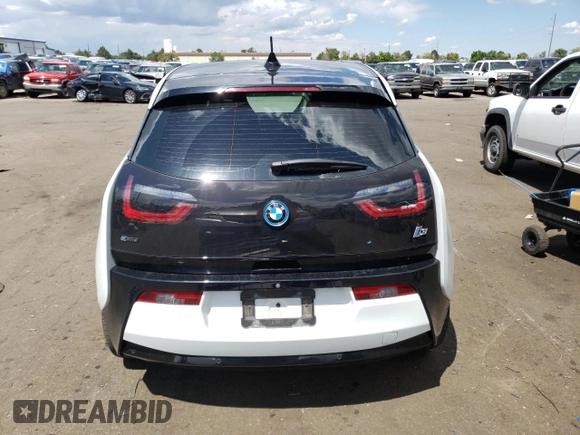 2017 BMW i3 with VIN WBY1Z8C3XHV893046, listed as a Copart auction lot 62834033 with 5,549 mi miles. Bid and sale history available at carsss.com. Image 6.