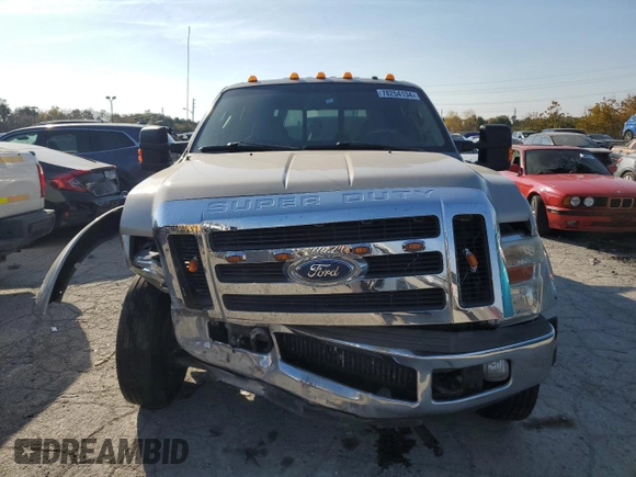 2008 Ford Super Duty F-450 DRW XL with VIN 1FTXW42R28EA52857, listed as a Copart auction lot 78254134 with 122,038 mi miles and Salvage Title. Bid and sale history available at carsss.com. Image 5.