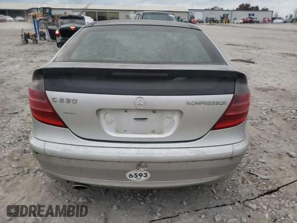2003 Mercedes-Benz C 230 Kompressor с VIN WDBRN40J73A463100, выставлен на аукционе Copart как лот 82480364 с пробегом 150 291 миль миль и Чистый • Clean title. История ставок и продаж доступна на DreamBid. Изображение 6.