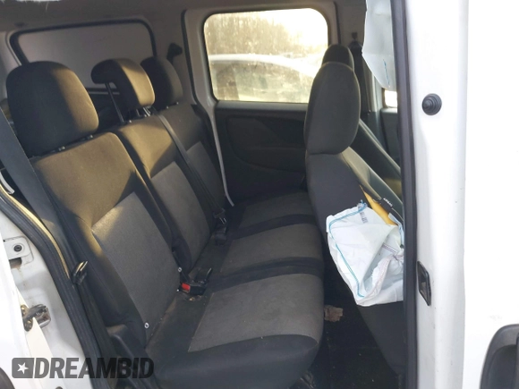 2018 Ram ProMaster City Cargo Van Tradesman SLT with VIN ZFBERFBB7J6H77745, listed as a IAAI auction lot 40864789 with 179,657 mi miles. Bid and sale history available at carsss.com. Image 8.