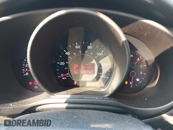 2014 Kia Soul + with VIN KNDJP3A53E7078654, listed as a IAAI auction lot 41672511 with 108,052 mi miles. Bid and sale history available at carsss.com. Image 7.