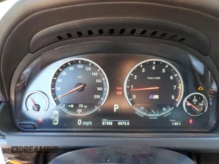 2015 BMW M6 with VIN WBSLX9C58FD160643, listed as a Copart auction lot 49293955 with 87,568 mi miles and Salvage Title. Bid and sale history available at carsss.com. Image 9.