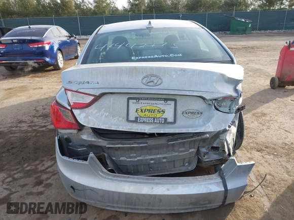 2011 Hyundai Sonata GLS with VIN 5NPEB4AC6BH281548, listed as a IAAI auction lot 41442475 with 129,665 mi miles and . Bid and sale history available at carsss.com. Image 6.