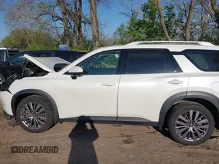 2023 Nissan Pathfinder SL with VIN 5N1DR3CD1PC208061, listed as a IAAI auction lot 42087660 with 37,018 mi miles and . Bid and sale history available at DreamBid. Image 15.