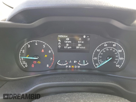 2023 Ford Transit Connect XL with VIN NM0GE9E21P1561551, listed as a Copart auction lot 43574105 with 10,254 mi miles and Non repairable. Bid and sale history available at DreamBid. Image 9.
