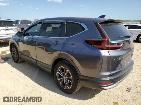 2022 Honda CR-V EX-L z VIN 7FARW1H89NE004129, wystawiony jako Copart lot #52430695 z przebiegiem 57 185 mil mil oraz Czysty tytuł • Clean title. Historia ofert i sprzedaży dostępna na DreamBid. Obrazek 2.