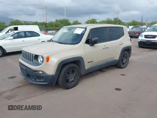 2016 Jeep Renegade Sport with VIN ZACCJAAT6GPE32301, listed as a IAAI auction lot 41627373 with 88,362 mi miles and . Bid and sale history available at DreamBid. Image 17.