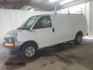 2007 Chevrolet Express Cargo with VIN 1GCGG25V871252139, listed as a Copart auction lot 61038165 with 134,399 mi miles and Clean title. Bid and sale history available at DreamBid. Image 1.