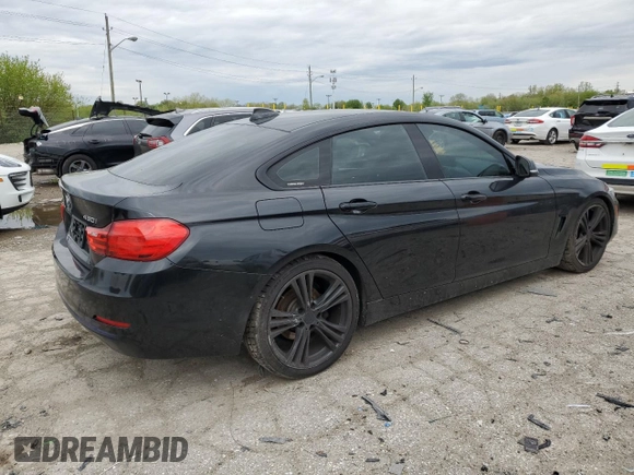 2017 BMW 4 Series 430i xDrive z VIN WBA4F9C56HG792120, wystawiony jako Copart lot #54511365 z przebiegiem 94 214 mil mil oraz Szkoda całkowita • Salvage title. Historia ofert i sprzedaży dostępna na DreamBid. Obrazek 3.